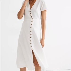 Madewell front-button dress